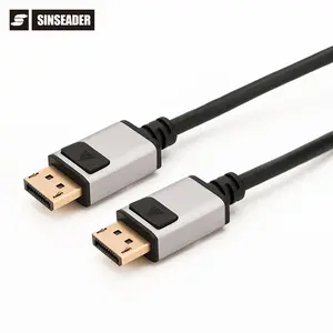 Werkseitig hergestelltes Displayport-Kabel Aluminium-Metall gehäuse Displayport 1.4 Kabel 8K 60Hz 1M 2M 3M 5M