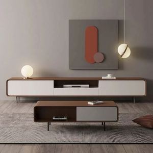 Mueble de <span class=keywords><strong>TV</strong></span> Moderno Personalizado en Oferta, Mueble de Almacenamiento con Patas de Hierro, Soporte para <span class=keywords><strong>TV</strong></span>, Venta al por Mayor - Product Image 3