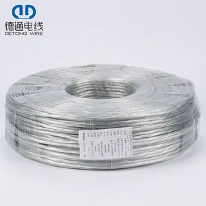 H03VV-F 0.5mm 0.75mm Solid Copper Stranded Electrical House Wiring 1 Roll Flexible Cable