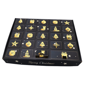 Boîte <span class=keywords><strong>de</strong></span> <span class=keywords><strong>calendrier</strong></span> <span class=keywords><strong>de</strong></span> <span class=keywords><strong>l</strong></span>'<span class=keywords><strong>avent</strong></span> 24 jours <span class=keywords><strong>de</strong></span> conception <span class=keywords><strong>de</strong></span> douane à bas prix, cadeau <span class=keywords><strong>de</strong></span> noë<span class=keywords><strong>l</strong></span>, boîte pour jouets - Product Image 1