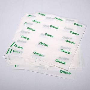 18*18CM Brand Logo Parchment Baking <b>Grease</b> Proof <b>Paper</b> Printed Greaseproof Food Wrapping <b>Paper</b> for Deli Food Bread Packaging - Product Image 2