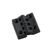 Charnière en plastique en nylon PA noir SK2-234 Design industriel 40 50 60 charnières pour porte d'armoire de boîte de Distribution d'armoire électrique