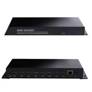 Encodeur vidéo en direct HEVC H.265 H.264 8 ports d'entrée HD avec <span class=keywords><strong>sortie</strong></span> audio AAC TS sur IP HLS/RTMP - Product Image 2