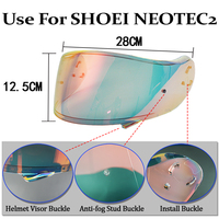 Visière de remplacement pour casque NEOTEC2 CNS-3, pare-brise photochromique pour moto, verre protecteur anti-UV