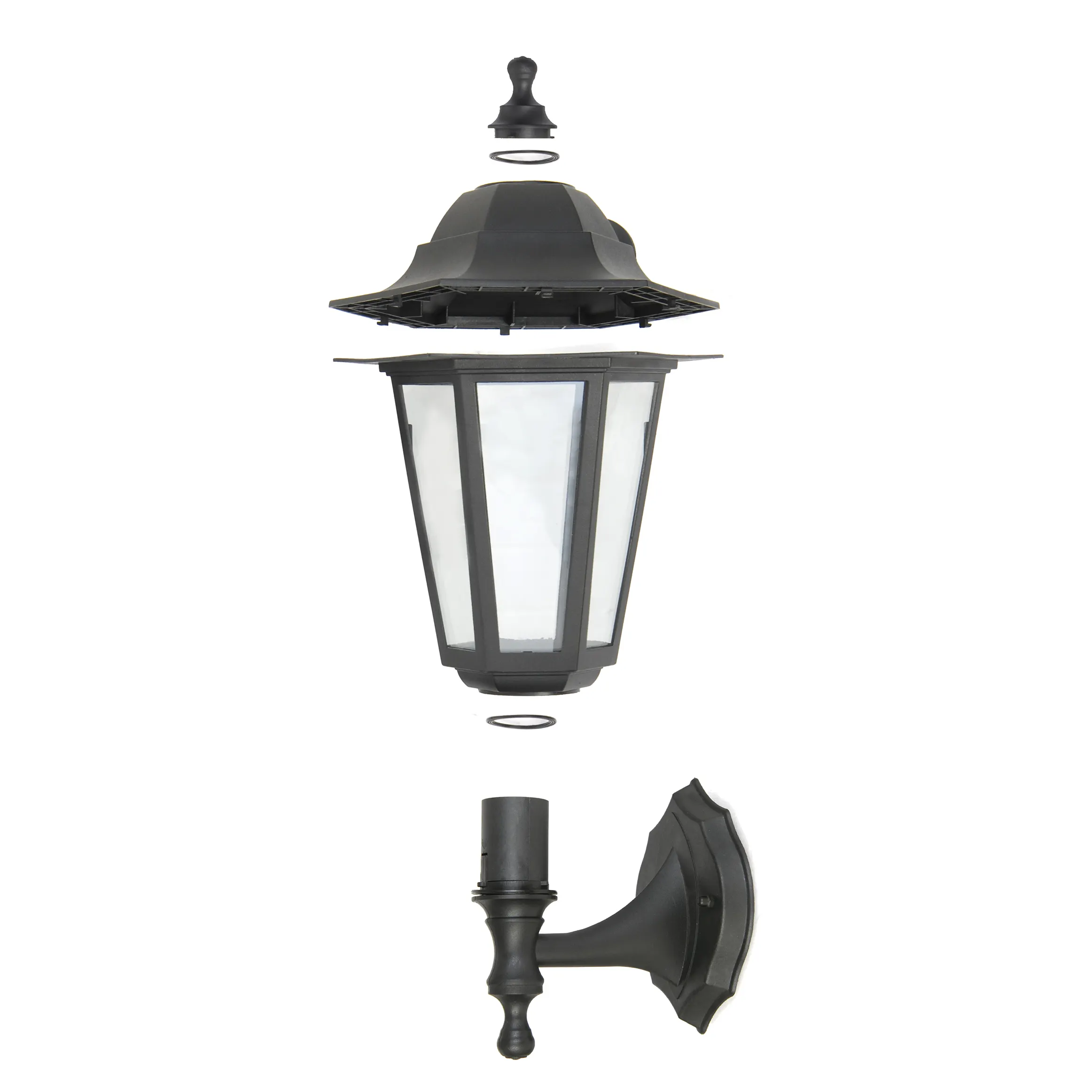 Luz de jardín con Sensor de movimiento montado en la pared, farol Vintage para exteriores, productos al por mayor, p611, precio barato