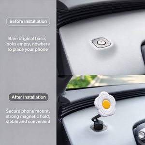 For Xpeng MONA L03 Dashboard Phone Holder, Threaded In-Car Navigation Mount for Original Car Holes, Car Accessories - Product Image 3