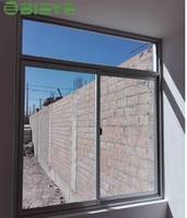Ventana Corredera de Aluminio de Tamaño Personalizado, Altura y Anchura Ajustables para Proyectos Comerciales y Residenciales