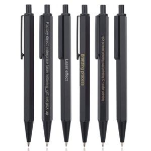 육각형 임원용 펜 알루미늄 볼펜 맞춤 각인 고급 기업 선물 비즈니스 리더 VIP 고객 선물 - Product Image 1