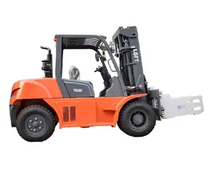 Động Cơ Nhật Bản 10 Tấn Diesel Forklift 8ton Xe Nâng Sử Dụng Morocco Trên Bán Chiết Giang Hàng Châu Xe Nâng