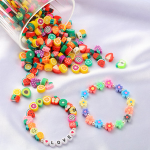 Cuentas de Navidad, Frutas, Flores, Animales, Colgantes de Arcilla Polimérica, Pulseras, Collares, Materiales para Abalorios, Accesorios de Joyería DIY para Halloween - Product Image 3