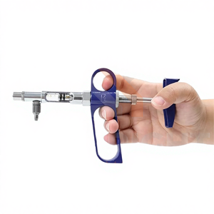 SurgiRight SI-NHF-0003 Seringue vétérinaire continue de type B pour porcs, 2 ml, dosage réglable, en acier inoxydable - Product Image 4