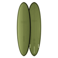 Planche de surf longboard au design coloré avec EPS, époxy et fibre de verre pour le surf et la pratique sur la plage