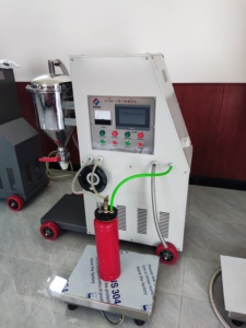 Macchina per il riempimento di estintori a polvere secca automatica Abc modello caldo di vendita in fabbrica - Product Image 3