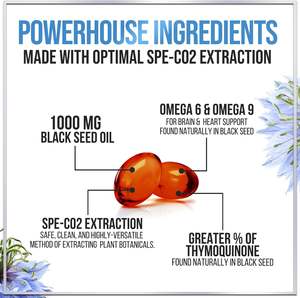 Bioflex Groothandel Bulk Oem Private Label Biologische <span class=keywords><strong>1000Mg</strong></span> Zwarte Komijnzaadolie Softgels Capsules Voedingssupplementen - Product Image 2