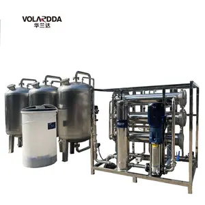 Werks anpassung Industrielle Wasser aufbereitung maschine Umkehrosmose-Wasserfilter mit UV-Kapazität 20T