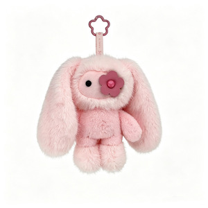 Gantungan Kunci Boneka Kelinci Pelangi JuJu Galaxy Kreatif Kartun Baru 18CM, Hiasan Ransel, Mainan Boneka Custom - Product Image 4