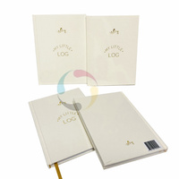 Benutzer definierte A4 A5 A6 Leinen Hardcover Kids Journal Notizbuch mit personal isiertem Logo bedrucktes Papier Pappe Buch umschlag für Notizen