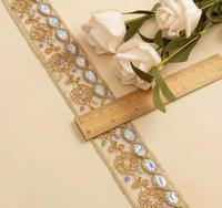 Chaussures et Sacs Brodés de Perles et Paillettes, Dentelle Rétro Scintillante, Bordure Luxe, Maille Française Florale, Ethnique, Vintage, Romantique, Fantaisie, Sexy