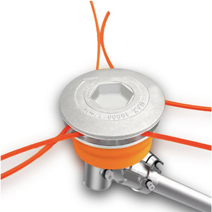 Cabezal de Repuesto para Cortacésped de Aleación de Aluminio, Cuchilla Rotatoria de Ocho Orificios, Disco de Desbroce Cilíndrico - Product Image 3