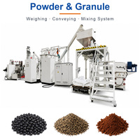 Ligne de pesage, mélange et conditionnement sur mesure pour poudres et granulés – Personnalisation par le fabricant pour la production de détergents