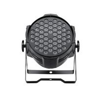 Luz LED Par RGBW 4 en 1 de 54*3W, Carcasa de Aluminio, DMX512, Activación por Sonido, para DJ, Escenarios Interiores, Ambiente, Bodas, Bares, KTV