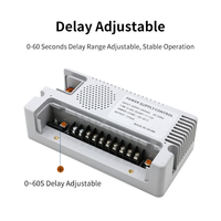 Alimentation à découpage Yistar pour sonnette, entrée CA 90-250V, sortie CC 12V 6A, pour système d'accès aux portes et contrôle d'accès, en plastique ABS