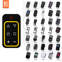 Télécommande sans fil rechargeable 8-en-1 multicanal, multifréquence, étanche, avec fonction de clonage de code pour porte automatique