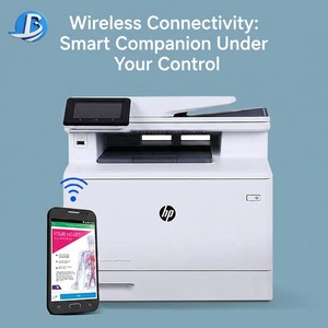 Nuova Stampante <span class=keywords><strong>Laser</strong></span> a Colori Multifunzione HP Color LaserJet Pro <span class=keywords><strong>MFP</strong></span> 479fdw Wireless, Veloce, con Stampa Fronte/Retro Automatica e Connessione di Rete per Ufficio - Product Image 4