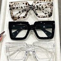 Nouvelles Lunettes de Soleil Carrées Tendance 2026 UV400, Design Oversize Polyvalent, Style Urbain Européen/American, Extra-Large
