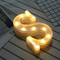 Vente chaude lumière LED pour la maison fête Bar boutique décor-Confession mariage anniversaire noël lettres chiffres prix usine sécurisé
