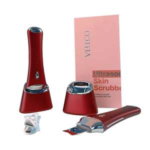 Da Mặt Scrubber Sạc Cơ Sở Di Động Chăm Sóc Da EMS Loại Bỏ Mụn Đầu Đen Siêu Âm Mặt Lột Da Scrubber Massager - Product Image 1