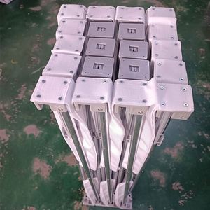 7.5ft/10ft Pop up <b>Backdrop</b> <b>Stand</b> Tension Fabric Display with Straight Tube Frame Collapsible for Easy Transport - Product Image 6