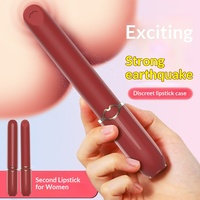Vibrateur en forme de rouge à lèvres pour la masturbation féminine, puissante vibration, stimulation du point G, jouet sexuel pour orgasme adulte, modèle silencieux 45 KL-ZD045