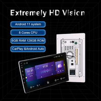 Radio Multimedia para Auto con Pantalla Táctil Android, GPS, Estéreo, Video para ALFA ROMEO GIULIETTA 2010-2014, Reproductor de DVD, Sistema Multimedia para Auto