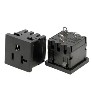NEMA 5-20R 5-15R 20A abd 3 Pins güç soket fiş paneli montaj tipi dişi konnektörler