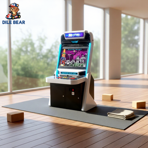 Máquina de Juegos de Lucha Arcade con Pantalla LCD HD de 32 Pulgadas, Gabinete Metálico para Dos Jugadores, Aceptador de Billetes ICT, <span class=keywords><strong>Pandora</strong></span> Box, Funcionamiento con Monedas - Product Image 6