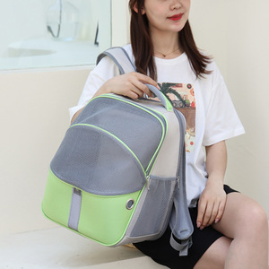 Factory direct supply of <b>cat</b> carriers, portable <b>backpacks</b>, durable and breathable mesh <b>cat</b> <b>backpacks</b>. - Product Image 3