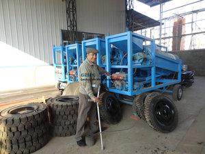 Kompakt mobil yıkama tamburu tesis-küçük ölçekli altın madenciliği ve toplam işleme için Ideal - Product Image 4