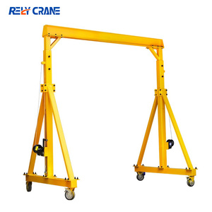 Grue portique personnalisable 1, <span class=keywords><strong>2</strong></span> ou 3 tonnes, télécommandée, à poutre simple, pour la construction, grue portique robuste - Product Image 1