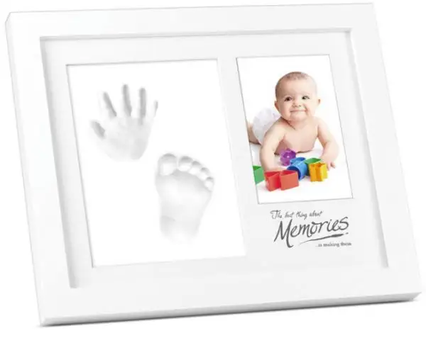 Pembuat Foto Tangan dan Kaki Bayi, Pembuat Cetakan Foto Bayi dengan Penutup Lumpur Sidik Jari Hadiah Peringatan Pertumbuhan Bayi