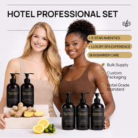 Gel de Ducha Corporal Suave y Limpiador Diario con Aroma Floral, Hidratante y Nutritivo, con Ingredientes Naturales para Suavizar la Piel, de Lujo para Hoteles y Spas
