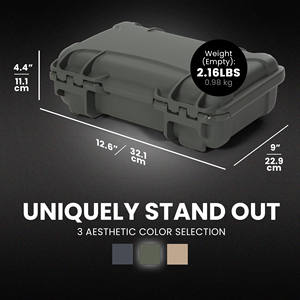 Échantillon gratuit, étui en plastique rigide de haute qualité, étanche, résistant aux chocs, pour instruments de plein air, équipement de transport, mousse personnalisable, ODM - Product Image 4