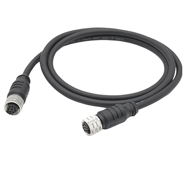 Custom Built Copper M12 Sensor 4 Pin 8 Pin Connector M12 Cable Assembly Male Female IP68 Waterproof Industrial Wire Harness