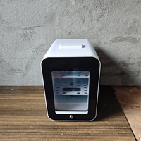 Mini réfrigérateur portable de 20 L avec écran LED transparent, température réglable, boîte de refroidissement pour voiture, camping, usage domestique