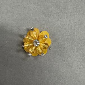 ZSY Hochzeitskleider Aufnähbare Kristall-Pailletten-Perlen Spitzenblume Handgefertigte Strasssteine 3D-Applikation für Abendkleider - Product Image 6