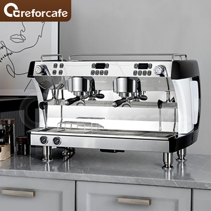 Máquina de café espresso comercial <span class=keywords><strong>Carbo</strong></span> multifuncional 9 Bar 2 <span class=keywords><strong>Grupo</strong></span> Máquina de café espresso comercial profesional - Product Image 2