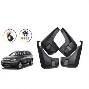 FOR Opel Antara Mudguards <b>Plastic</b> Tire Mudguards Black 2007 Present Car Fitment Europe - Product Image 5