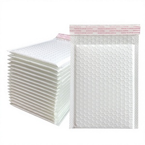 Plastic Poly <strong>Bubble</strong> Courier <strong>Mailer</strong> Bag for Clothing Mailing Shockproof Self-Adhesive Express Packaging - Product Image 1