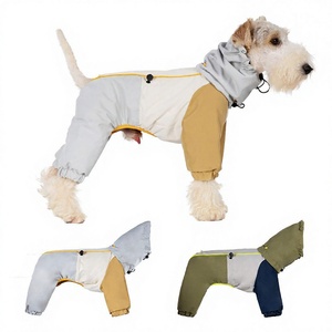 Impermeabile Leggero a Quattro Zampe per Cani, Moderno e Carino, in Poliestere, Riflettente, per Abbigliamento Esterno Invernale - Product Image 1