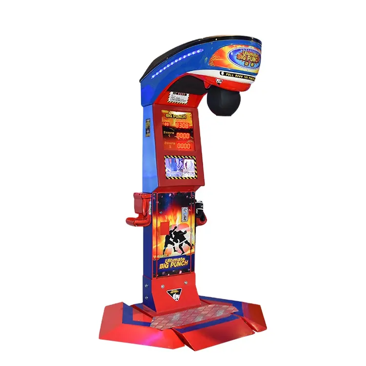 Máquina de juego de arcade de boxeo Max Power Sports Punch